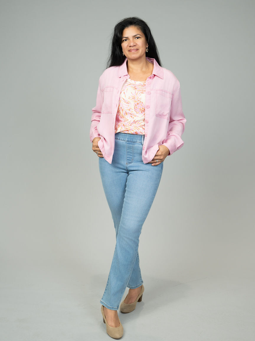 Flowy Overshirt Jacket Image 1