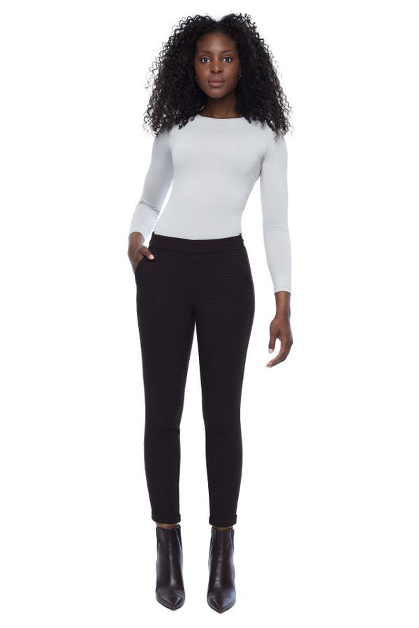 Jacquard Cuffed Pants Image 1