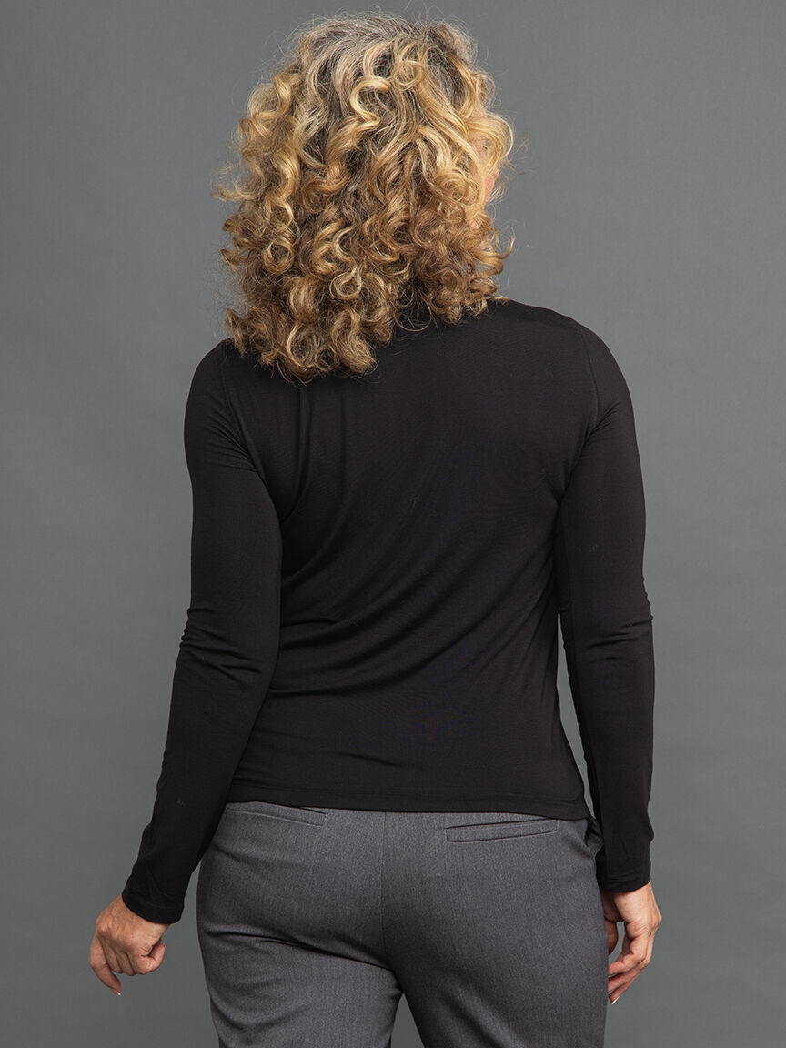 Long Sleeve Turtleneck Top  Image 4