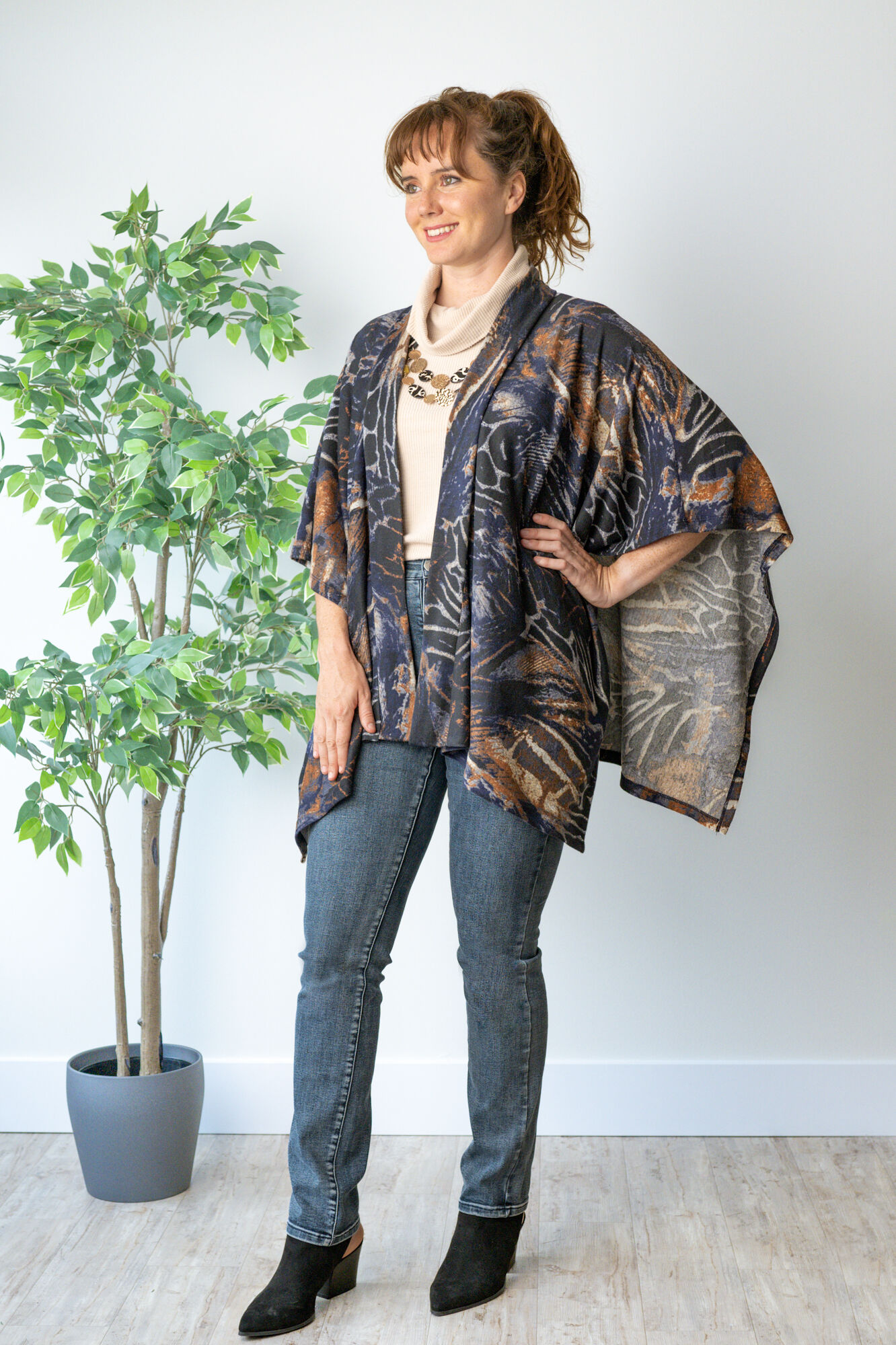 Cover-Up Asymmetrical Handkerchief Cardigan  Image 3
