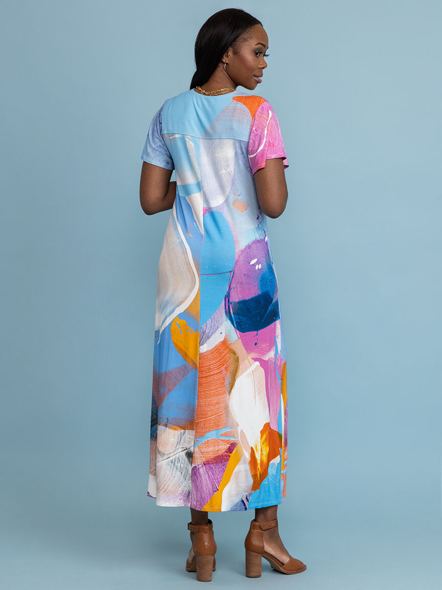 Art Collection Maxi Dress  Image 3