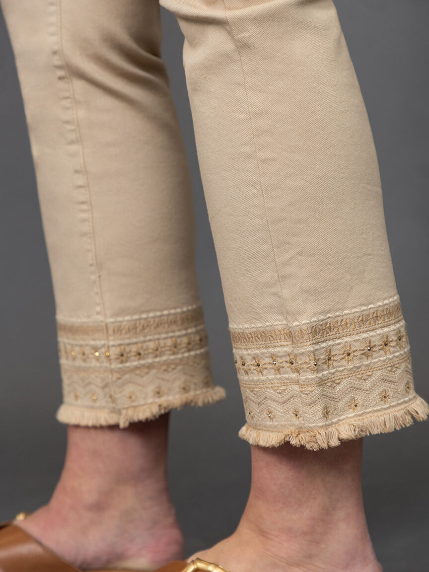 Audrey Pull On Straight Jeans Image 5