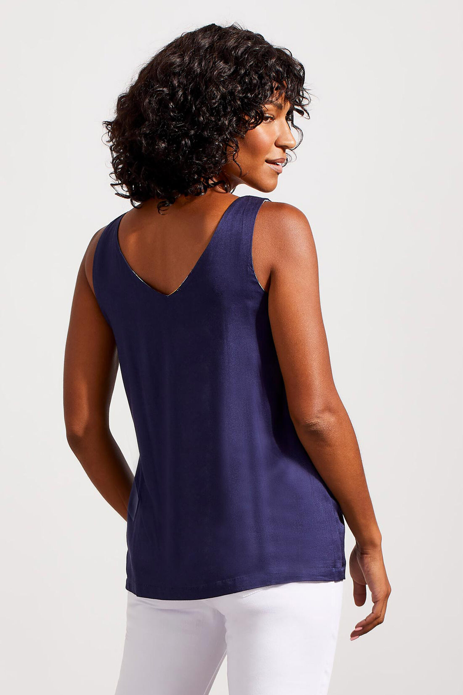 Reversible V-Neck Tank Top Image 2