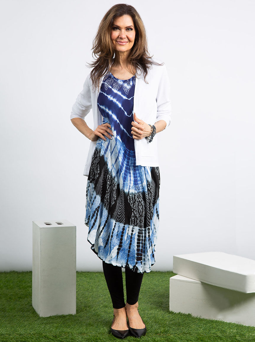 Umbrella Cut Sleeveless Dress Image 5