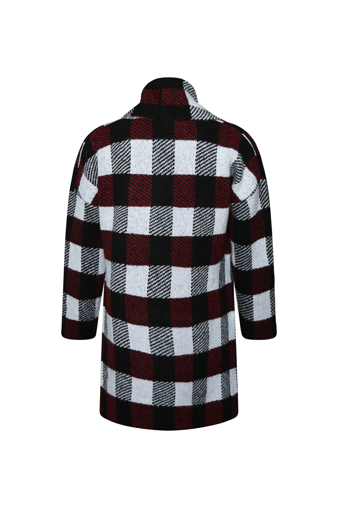 Plaid Cardigan Image 2