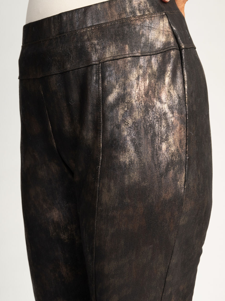 Pull-On Foil Leggings