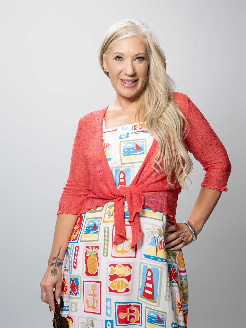 Cropped Mesh Cardigan