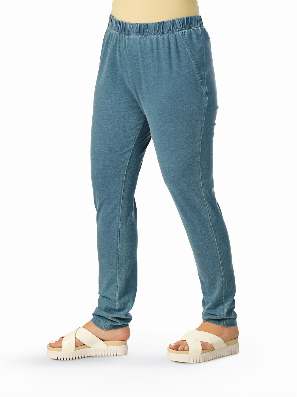 Denim Joggers Image 4