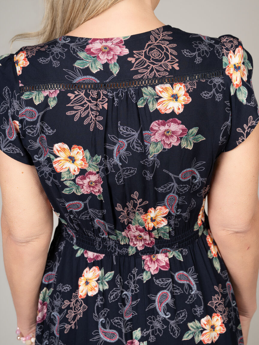 Short Sleeve Maxi Dress