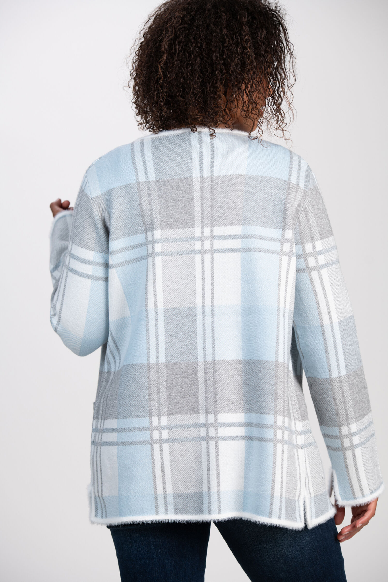 Plaid Cardigan  Image 2