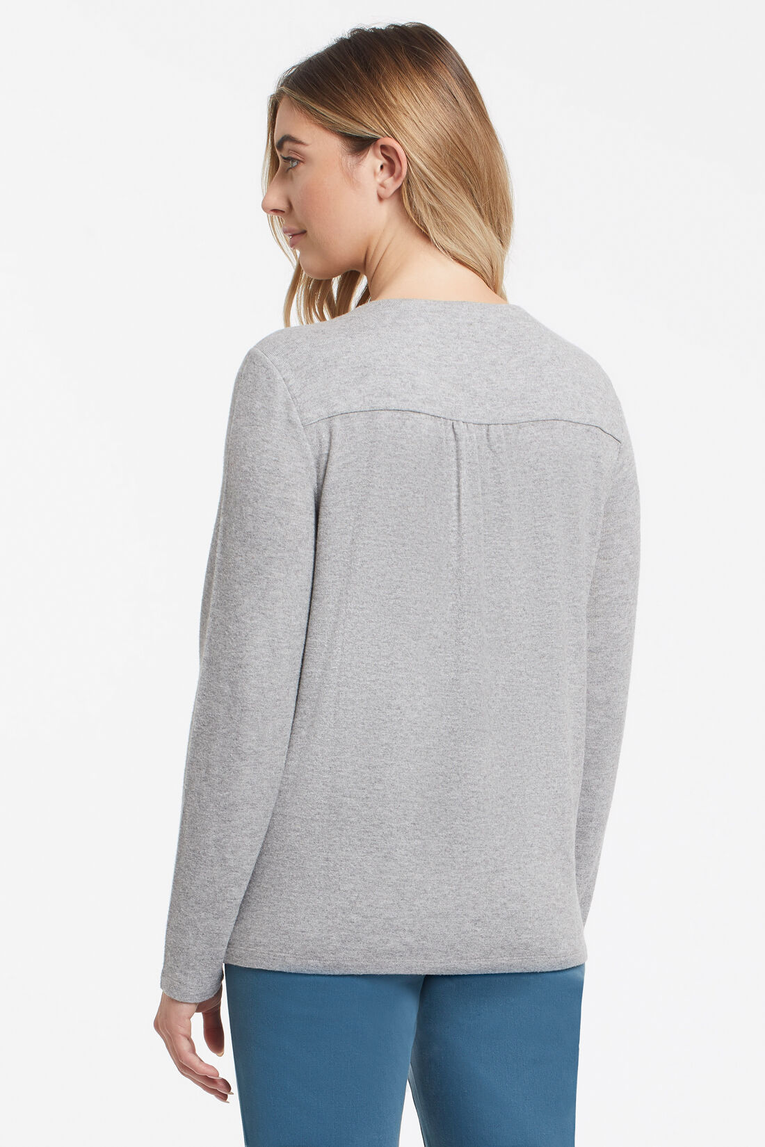 Beautifully Embroidery Henley Image 2