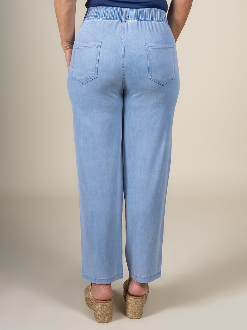 Pull On Tencel Joggers  Image 2