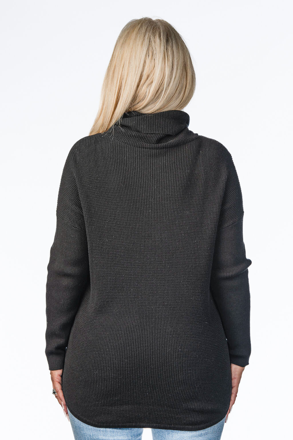 Cotton Cowl Sweater Image 2