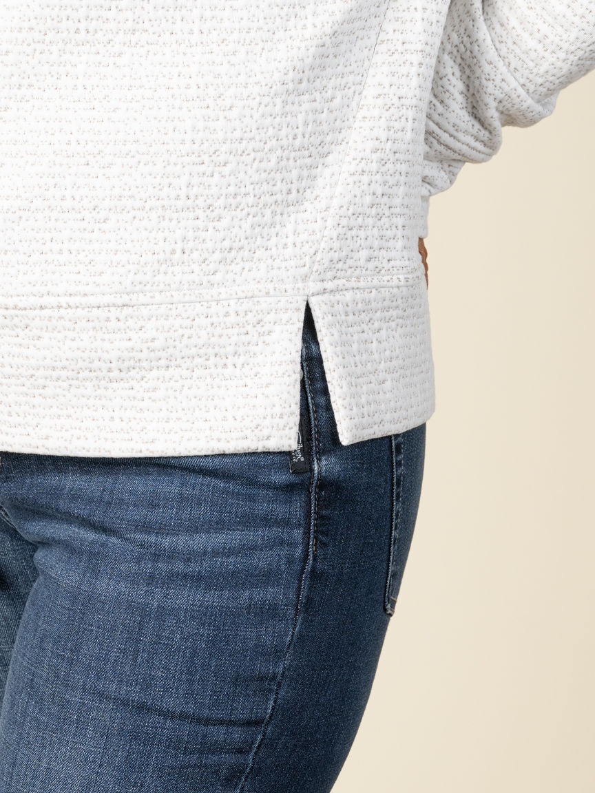 Long Sleeve Funnel Neck Top Image 3