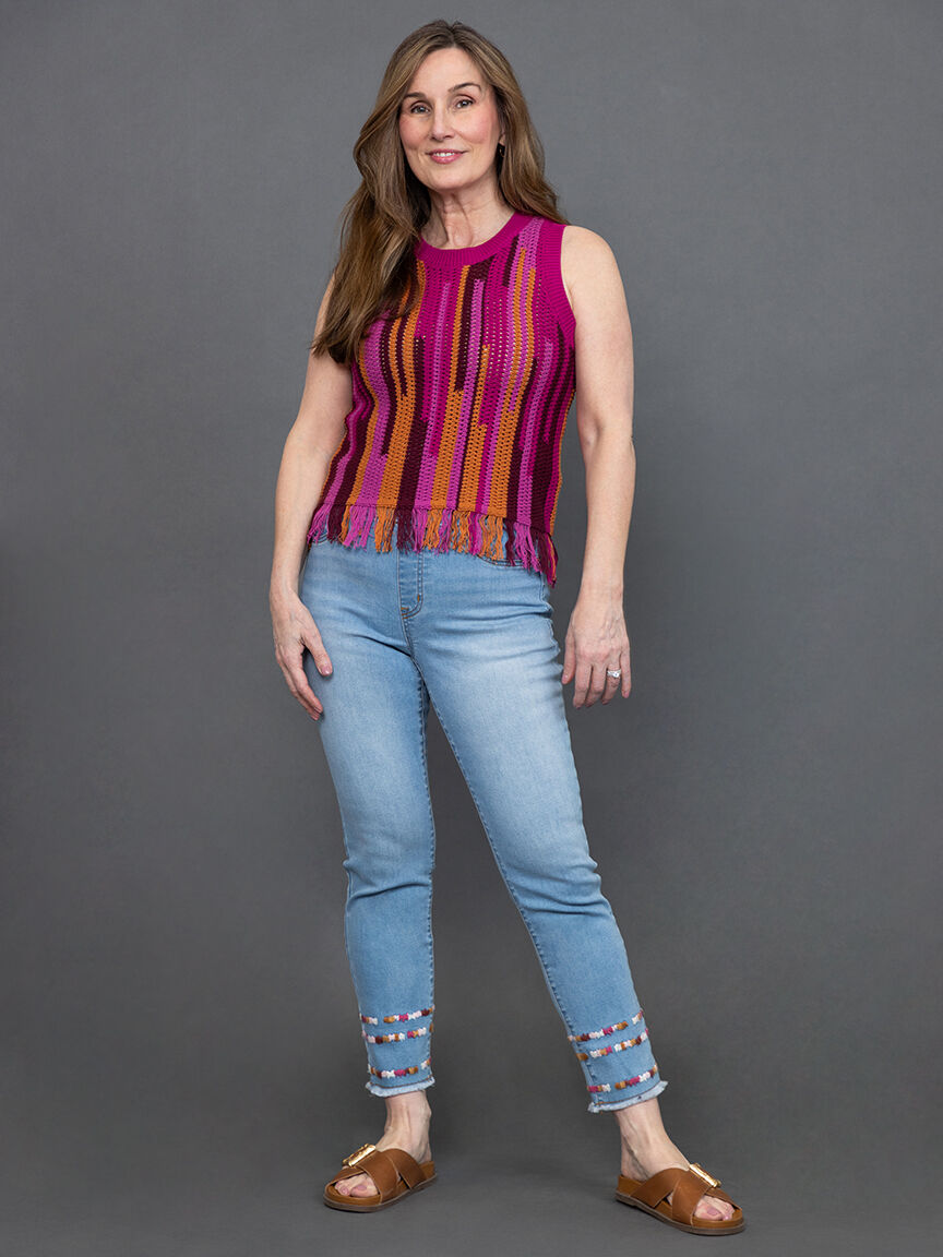 Audrey Pull On Jeans Image 1