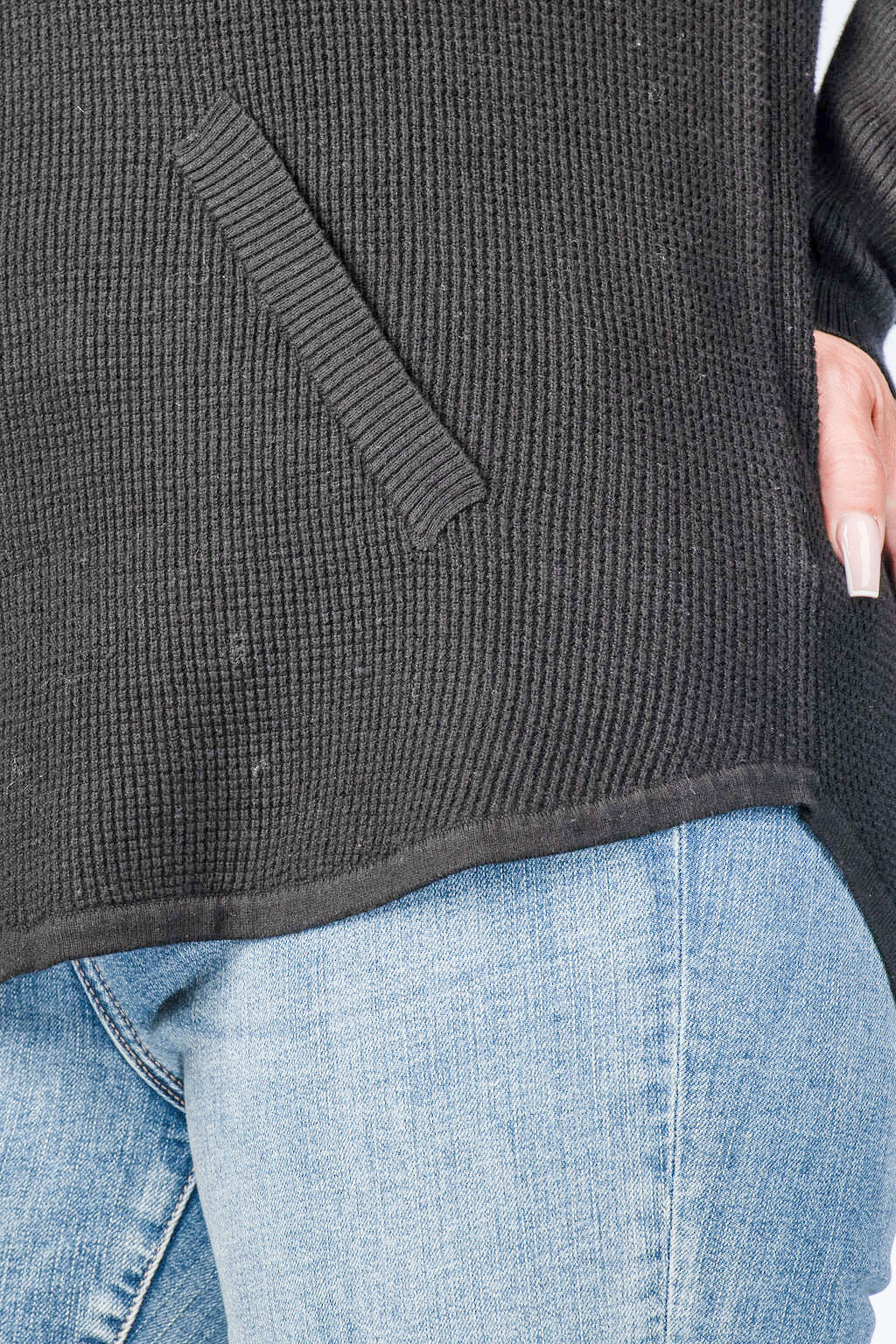 Cotton Cowl Sweater Image 3