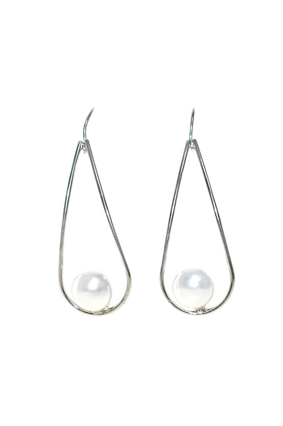 Perched Pearl Earrings