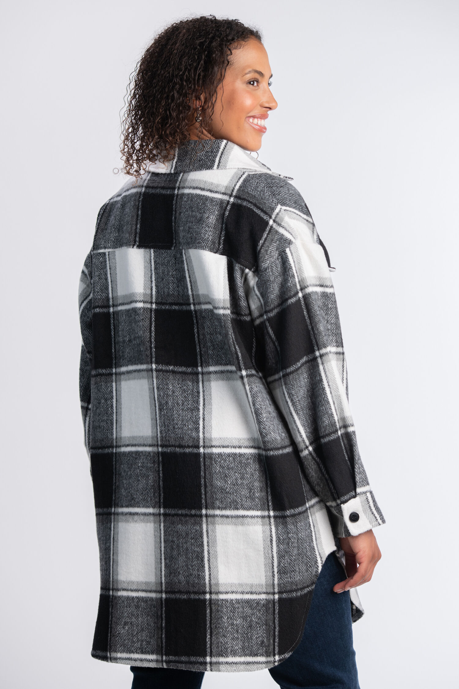 Plaid Shacket Image 2