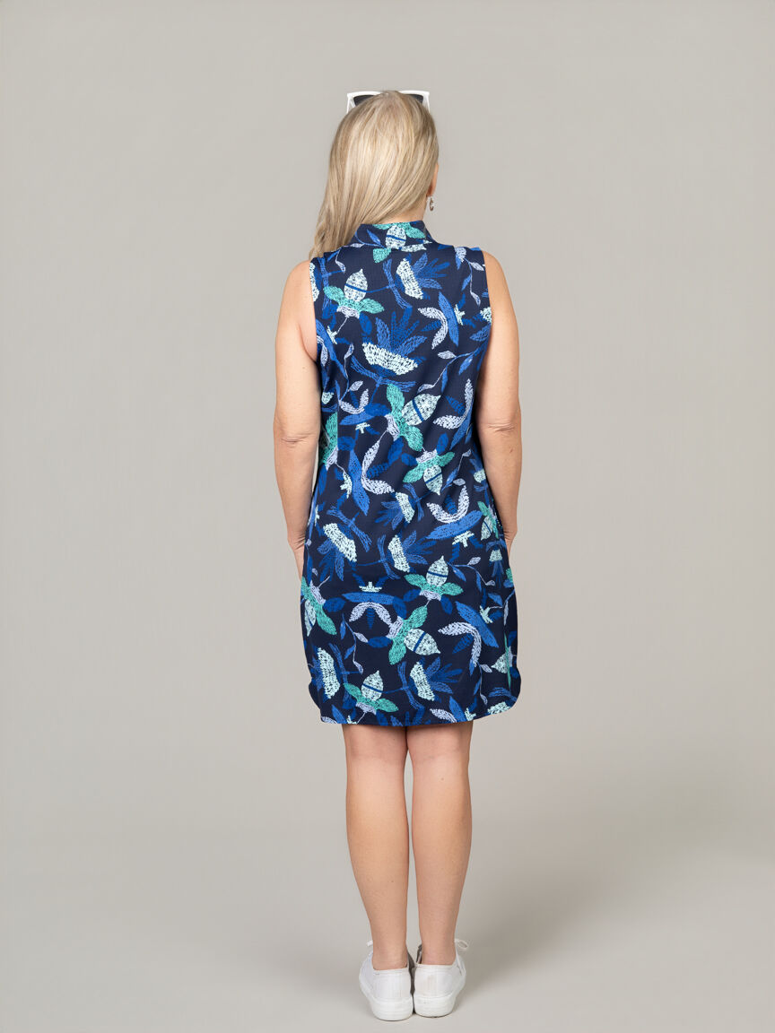Knee Length Active Dress with Sun Protection