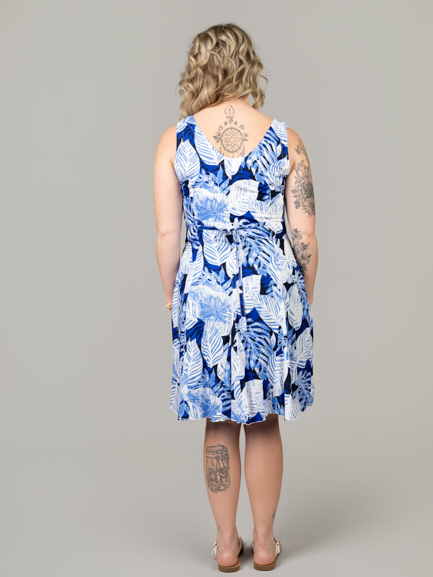 A-Line Sleeveless Casual Summer Dress