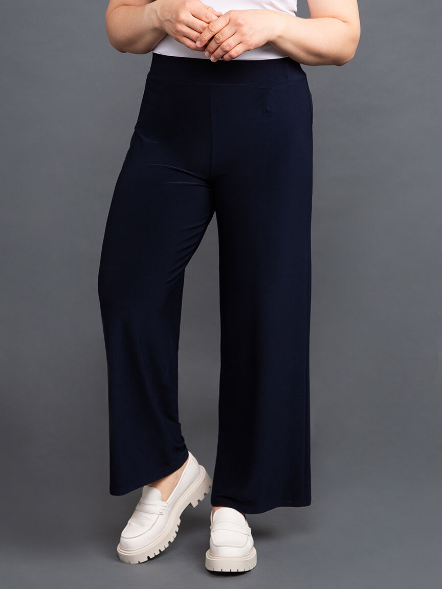 Pull-On Wide Leg Pant Image 2