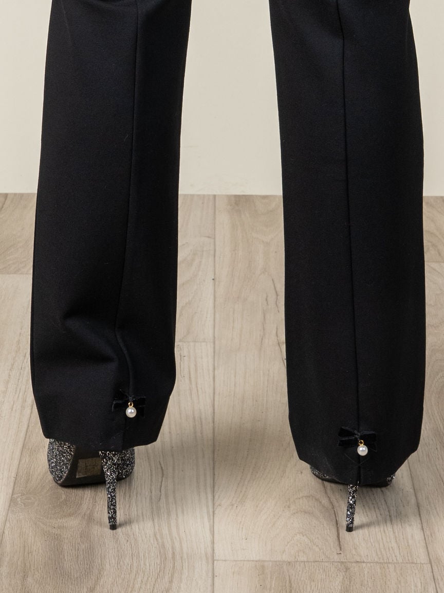 Pull-On Pant With Bow Detail