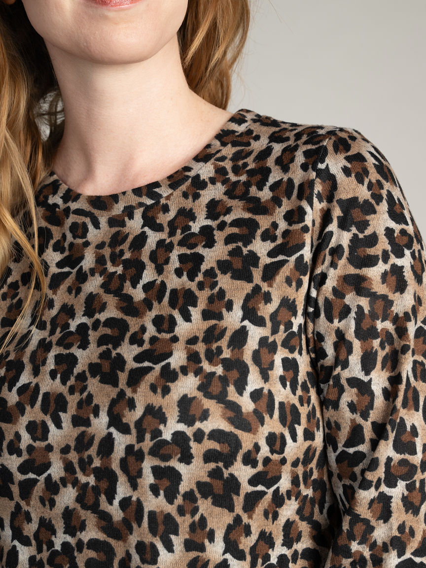 3/4 Sleeve Hacci Top Image 2
