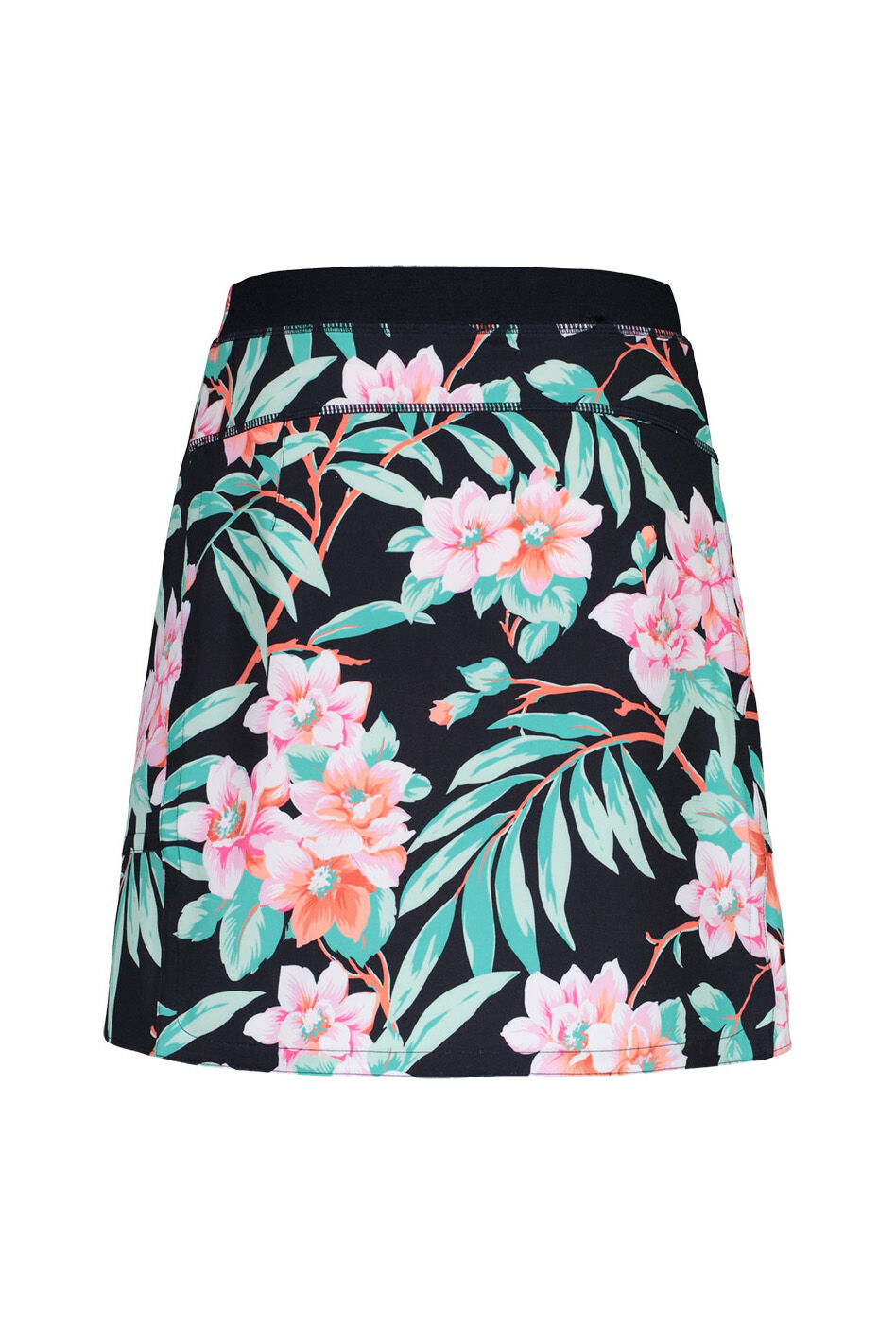 Floral Print Golf Skort with Pockets Image 2