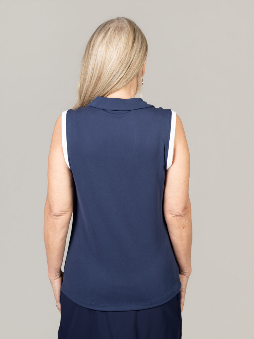 Johnny Collared Sports Top