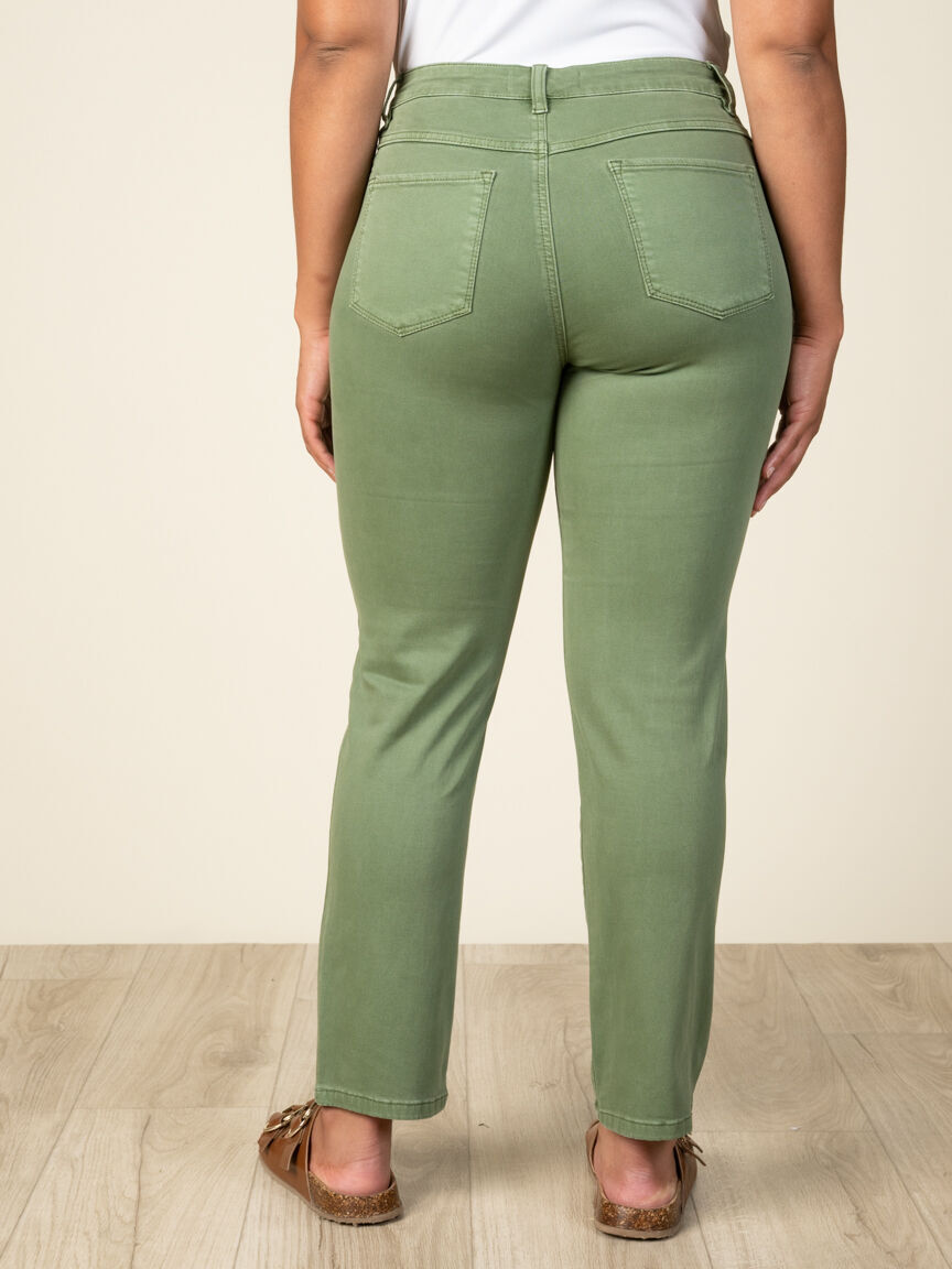 5 Pocket Colored Jeans 