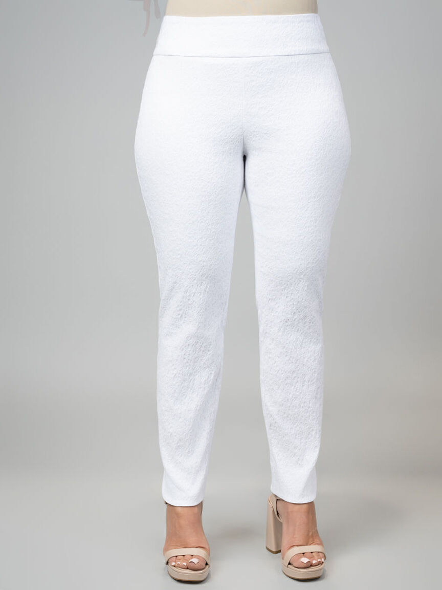Tummy Control Pull-On Ankle Pant