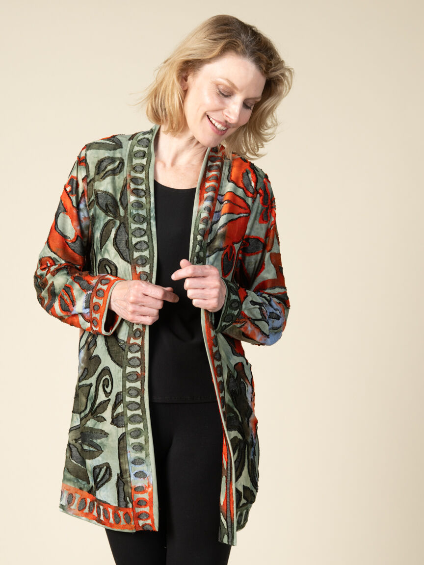 Long Sleeve Open Cardigan Image 4