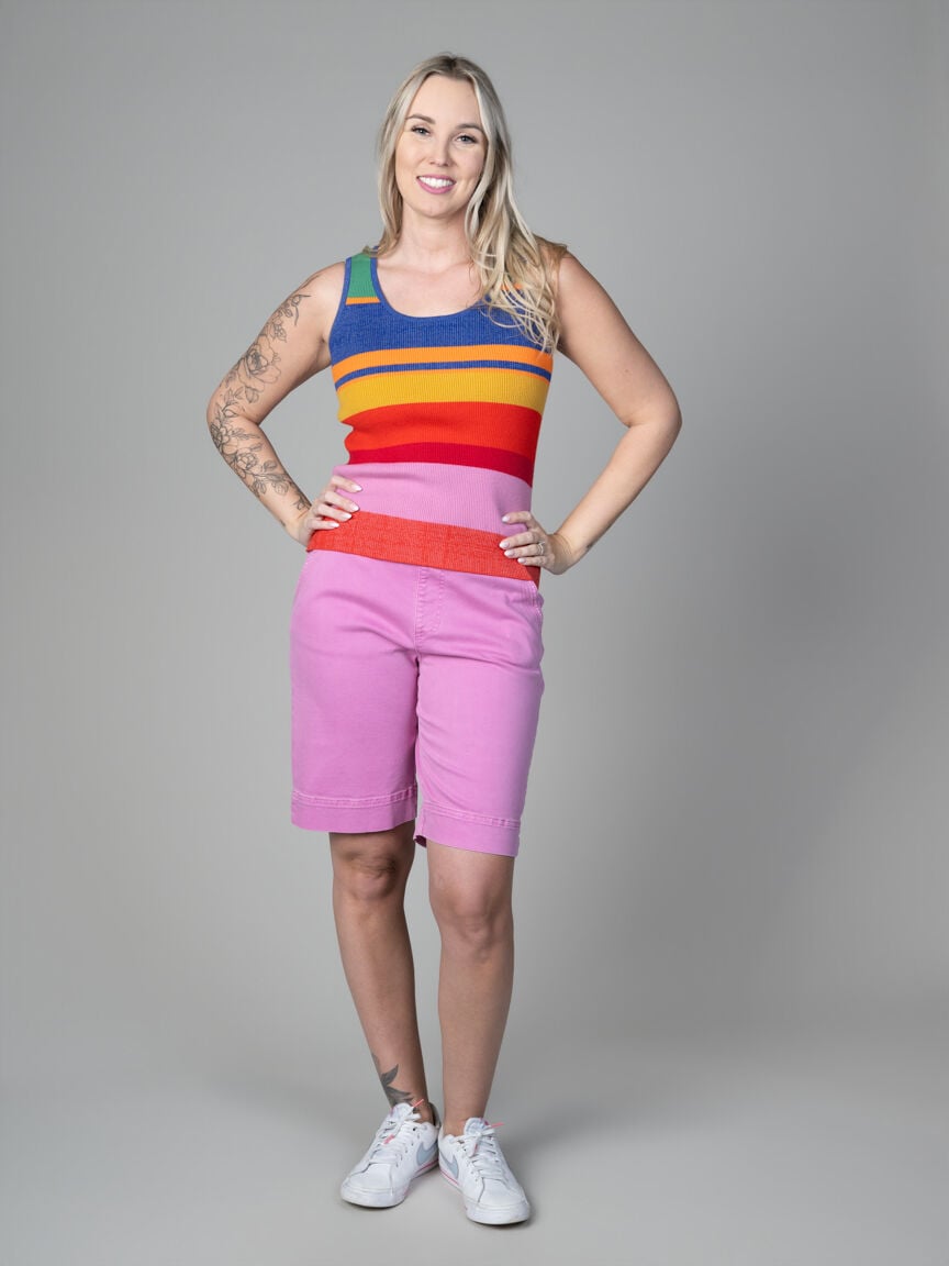 Pull-On Bermuda Shorts