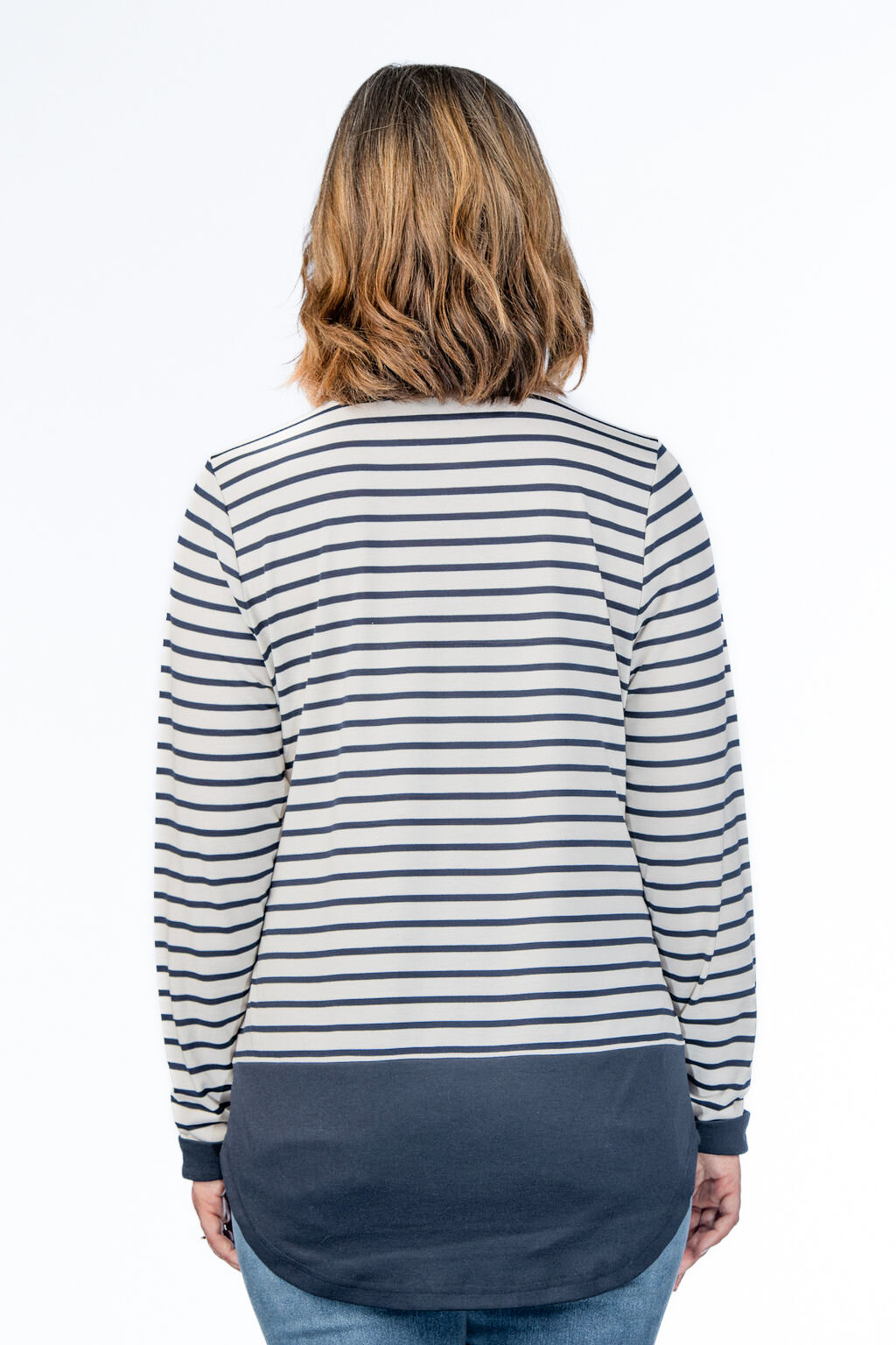 Stripe Button Top  Image 2