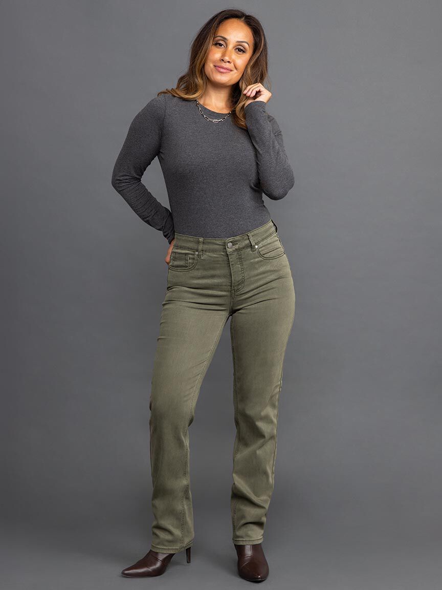 Georgia Tencel Straight Leg Jeans  Image 1