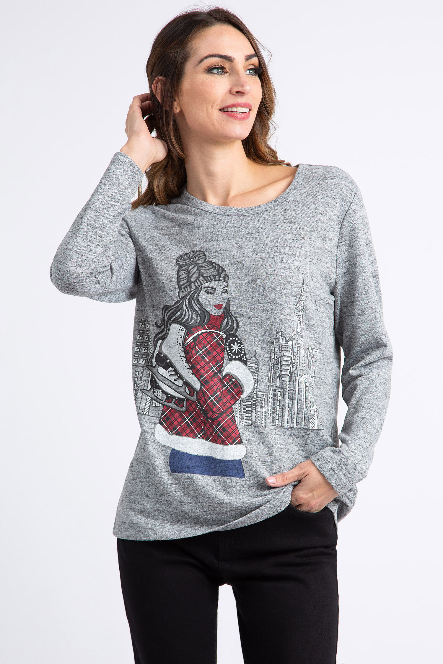 Long Sleeve Skating Top Image 2