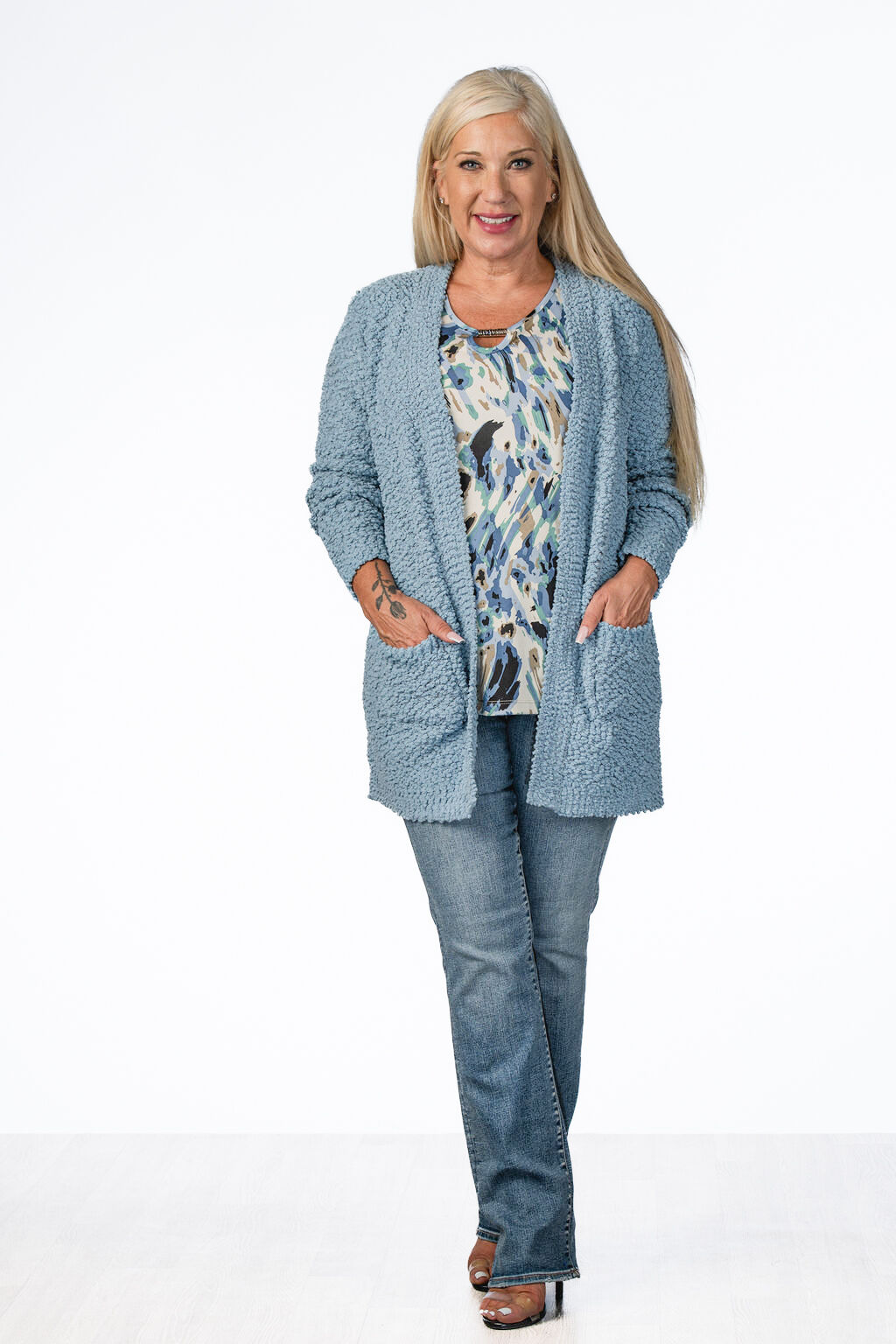 SuperSoft Long Cardigan Image 3