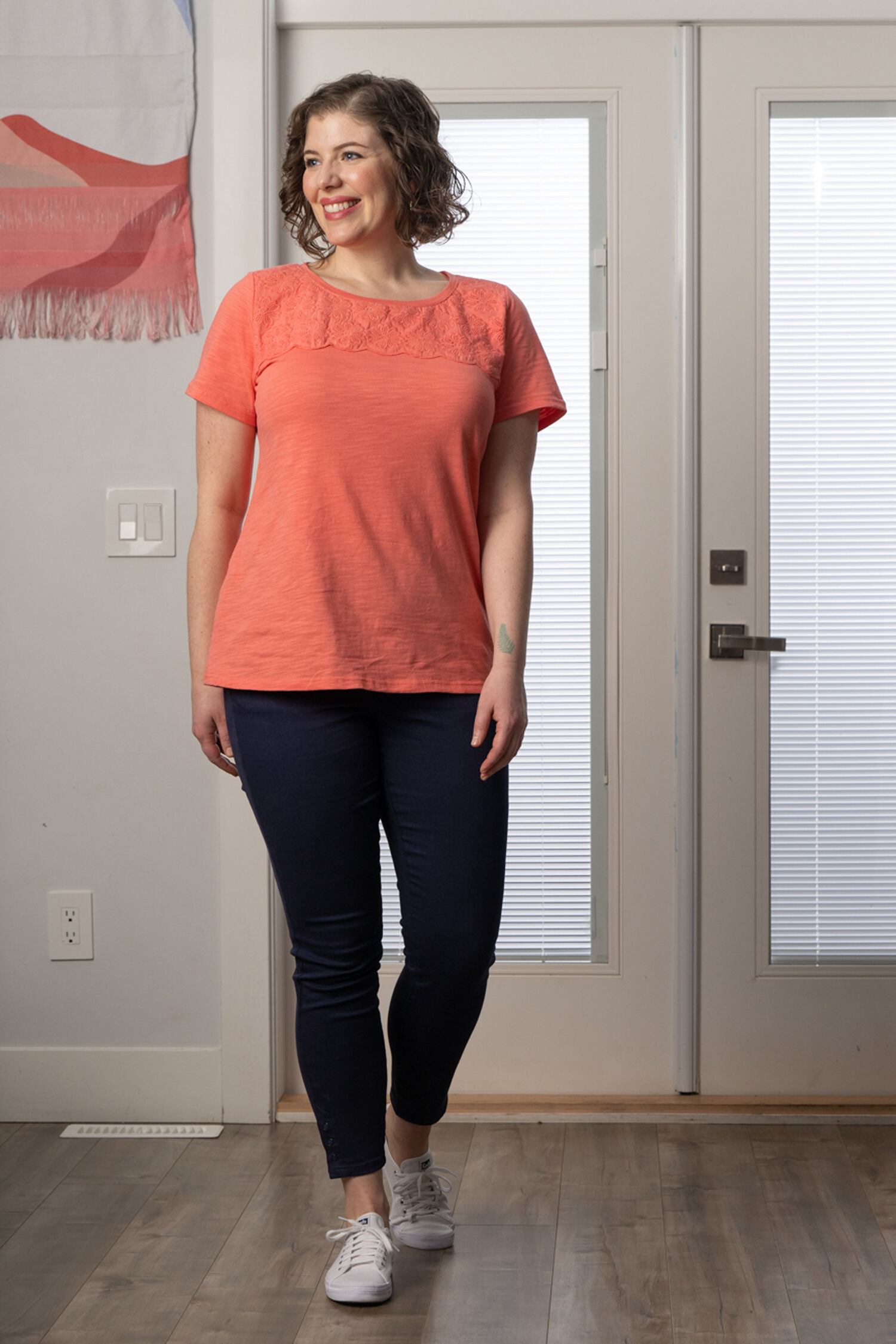 Lace Crewneck  Image 3