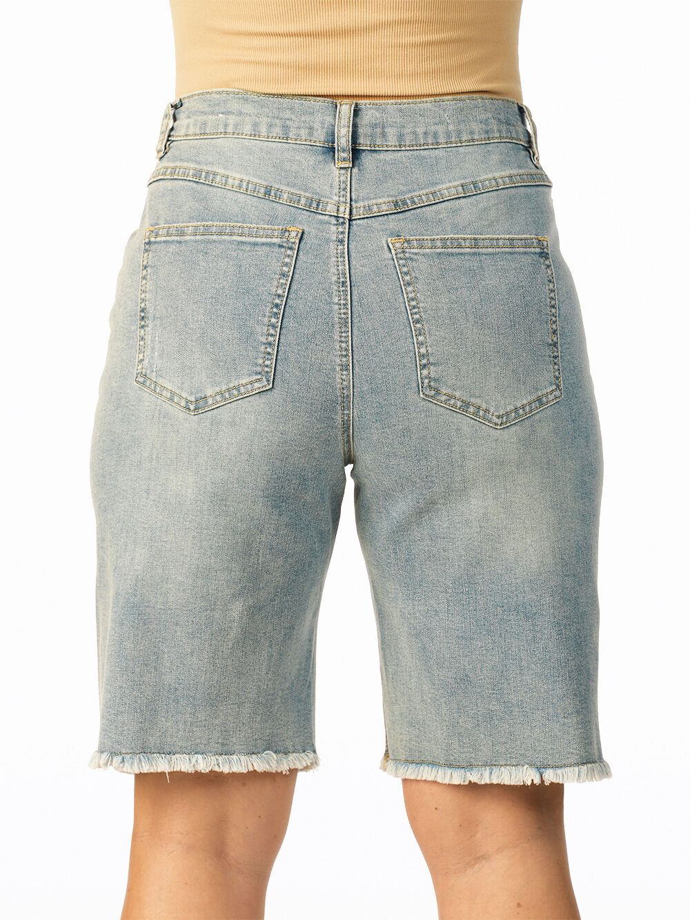 Bermuda Jean Shorts Image 2