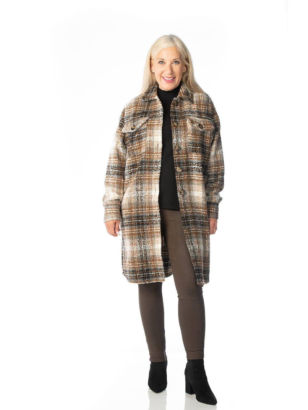 The Perfect Plaid Coat Image 2