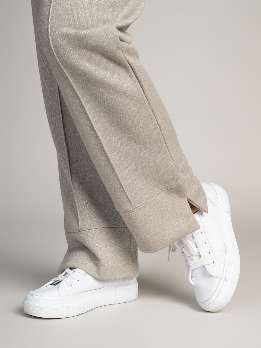 Pull-On Lurex Pants