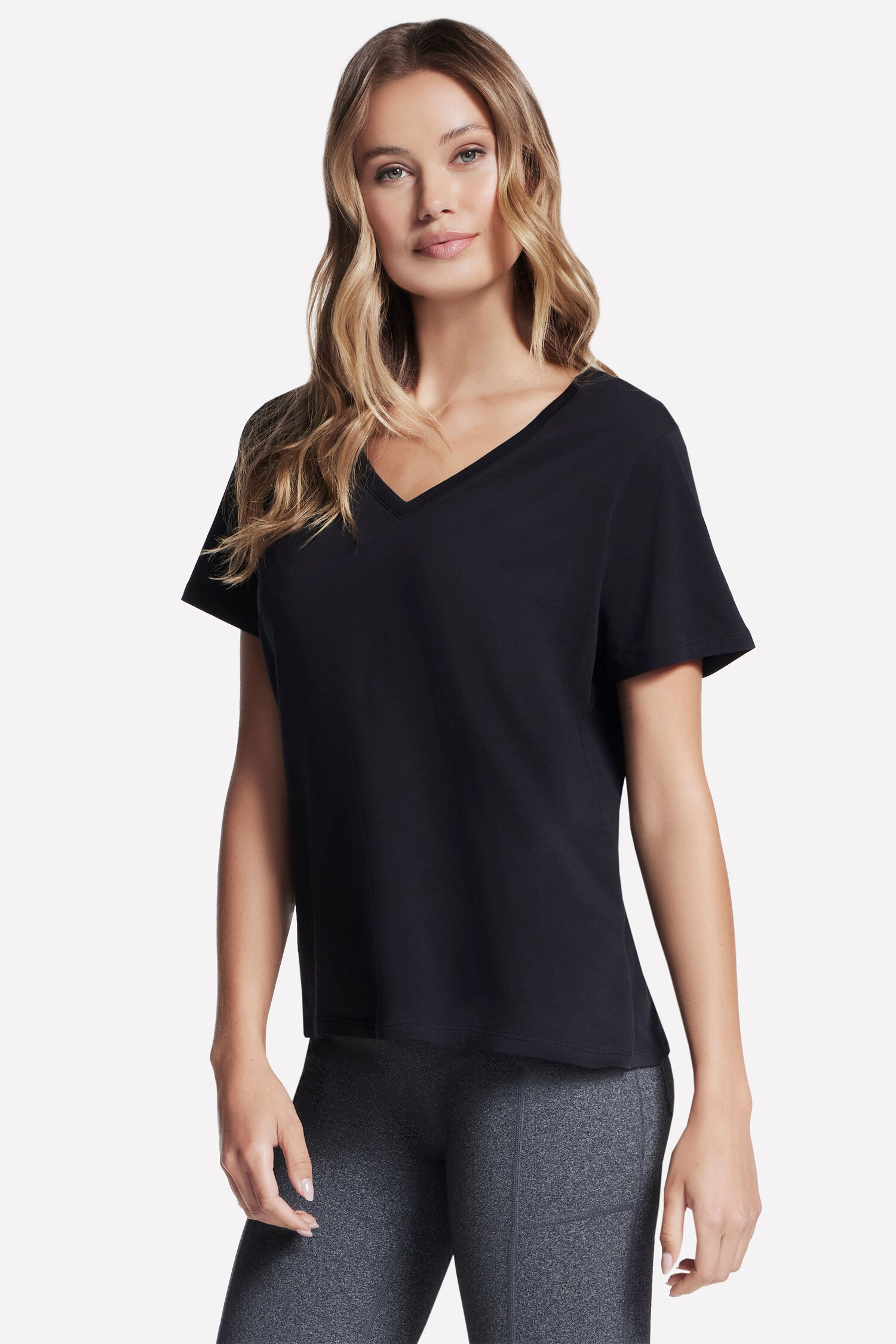 Pima V-Neck Tee 