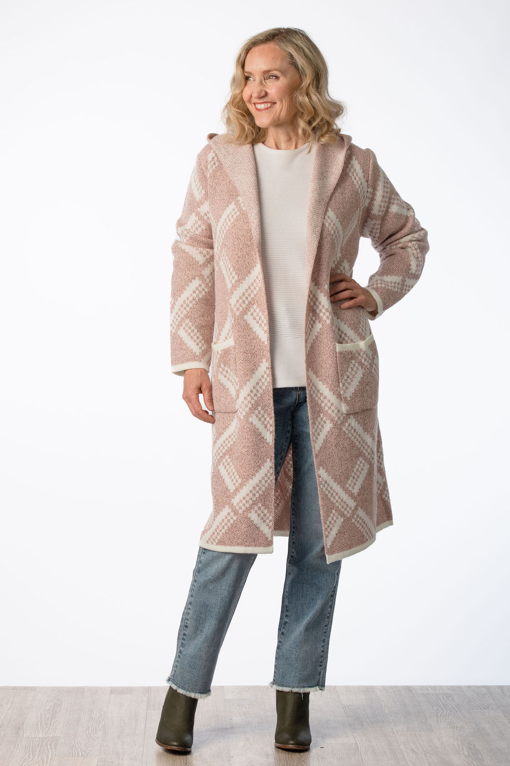 Diamond Cardigan Image 5