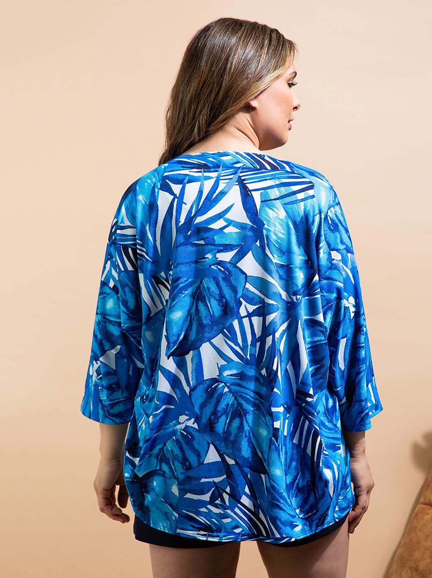 Dolman Sleeve Floral Cardi Image 4