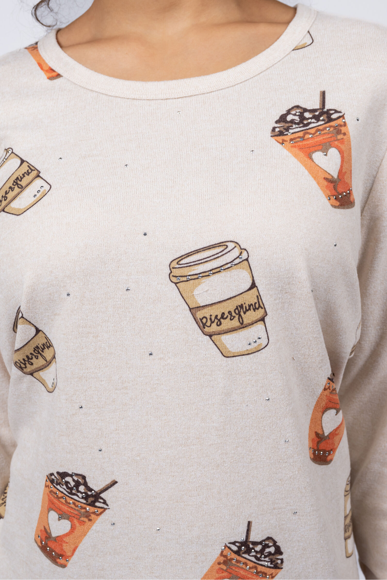 Rise & Grind Long Sleeve Top Image 2