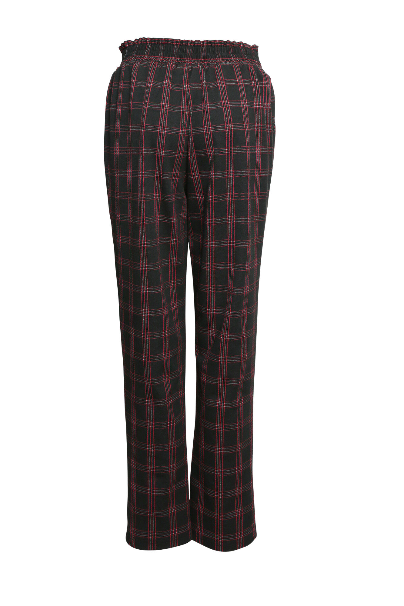 Plaid Paper Bag Pant Image 2