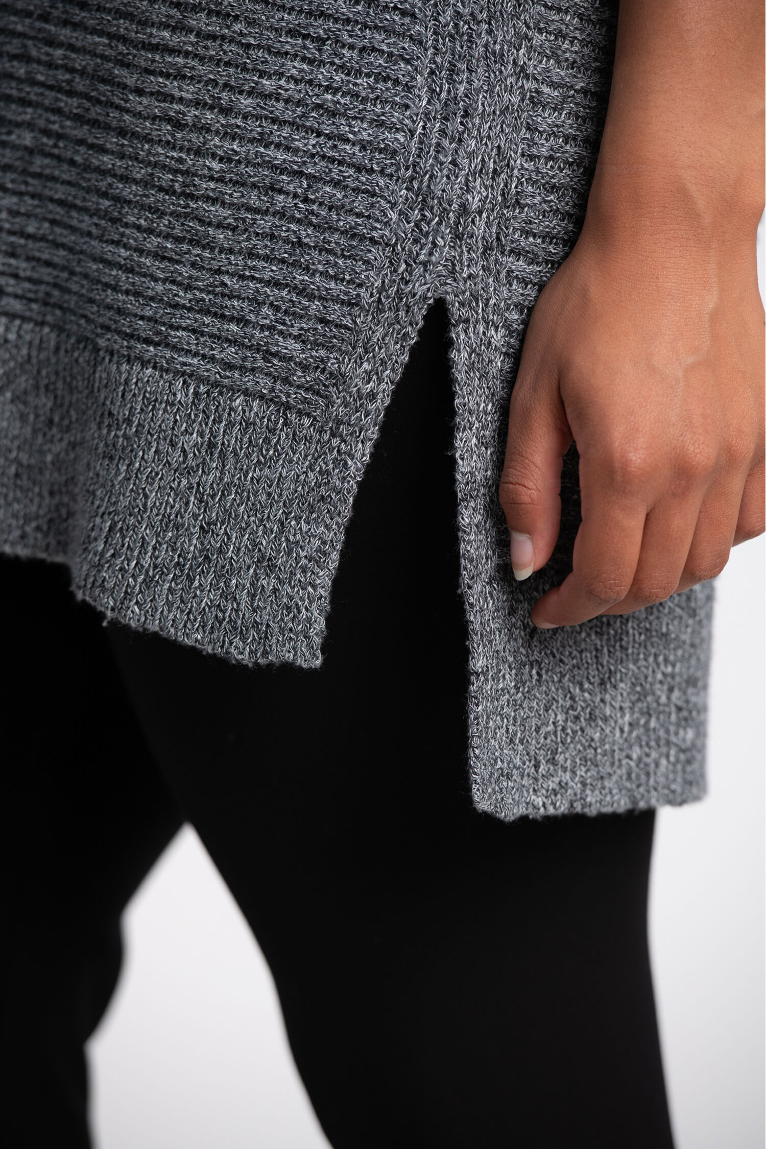 Long Sleeve Cowl Neck Sweater  Image 3