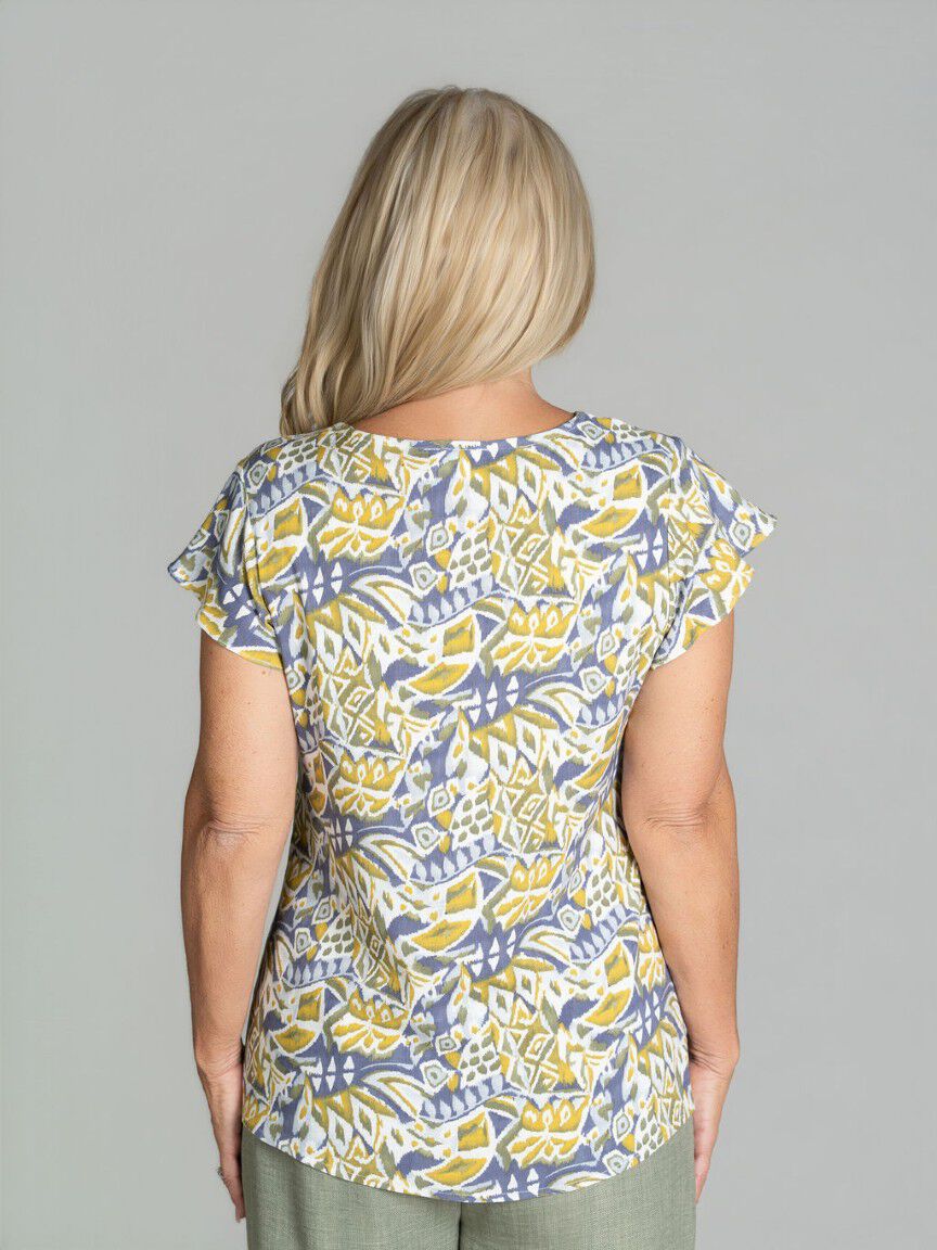 Flowy Short Sleeve Top