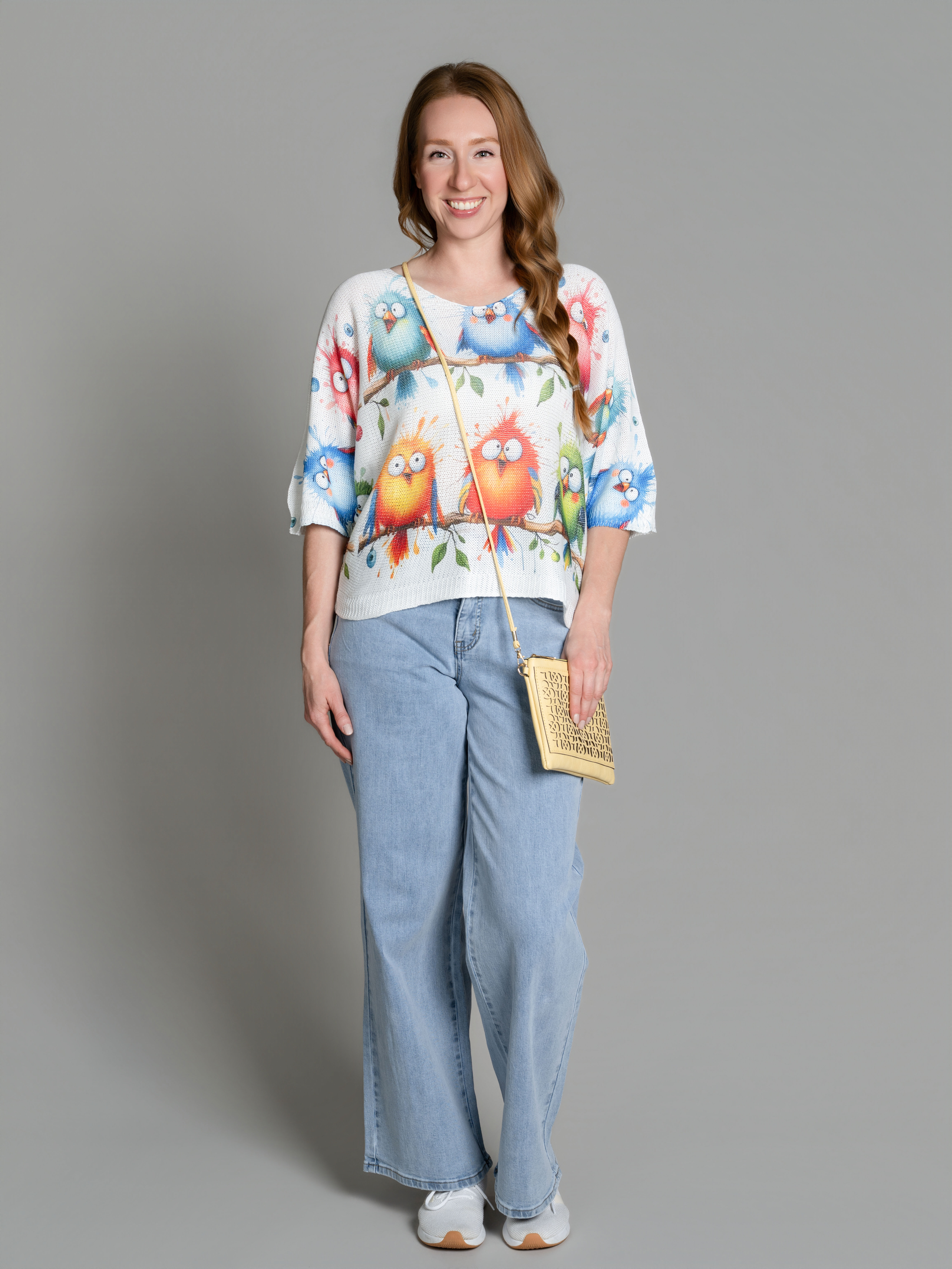 Dolman Sleeve Knit Top Image 6
