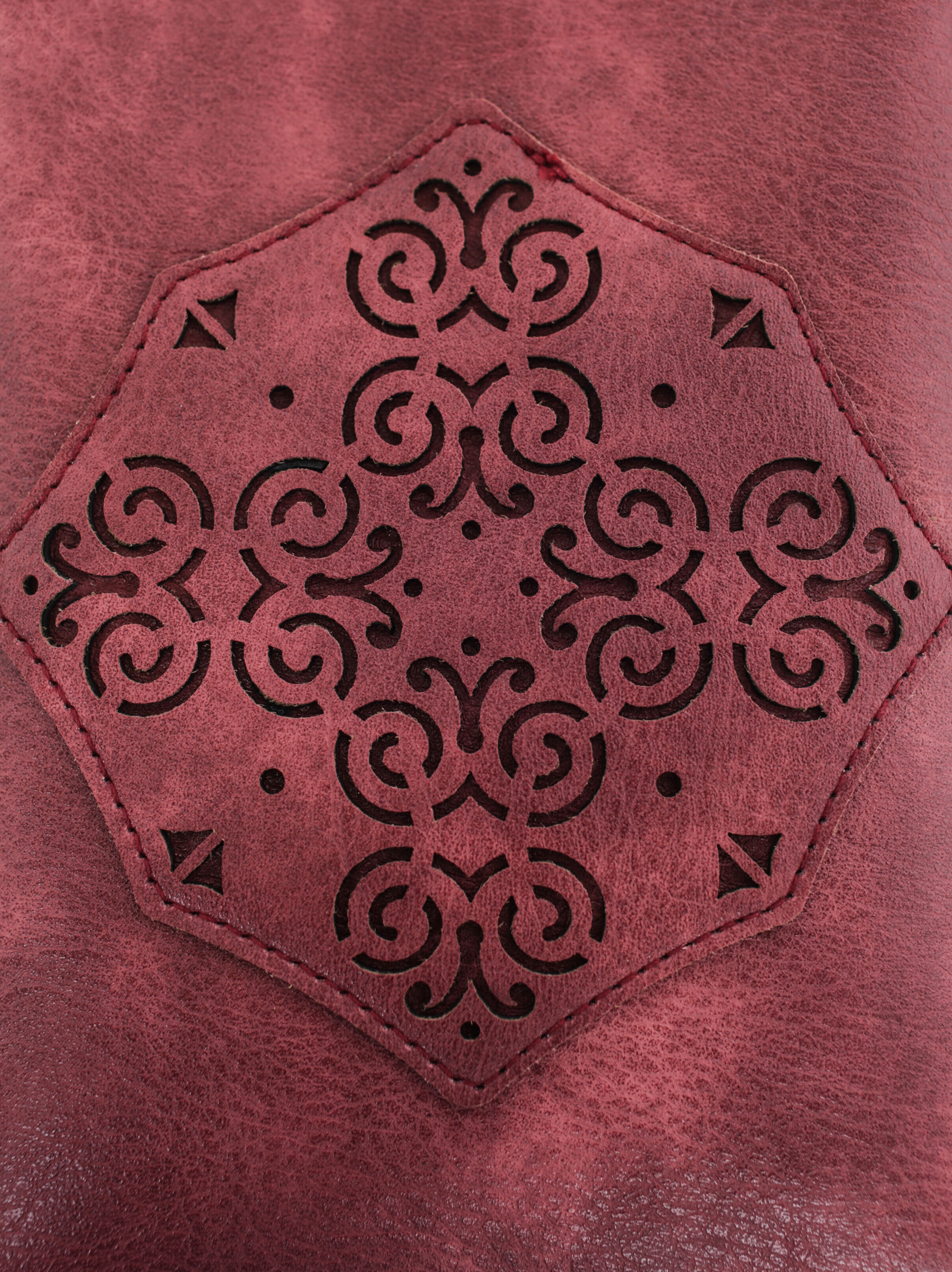 Burgundy Crossbody Bag Image 4